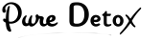 Logo Pure Detox - Texte sans marge