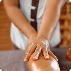 Massage Relaxant & Drainant Jambes et Ventre - Michèle
