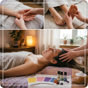 Soin Massage Harmonie Couleurs - Michèle - HILARIS